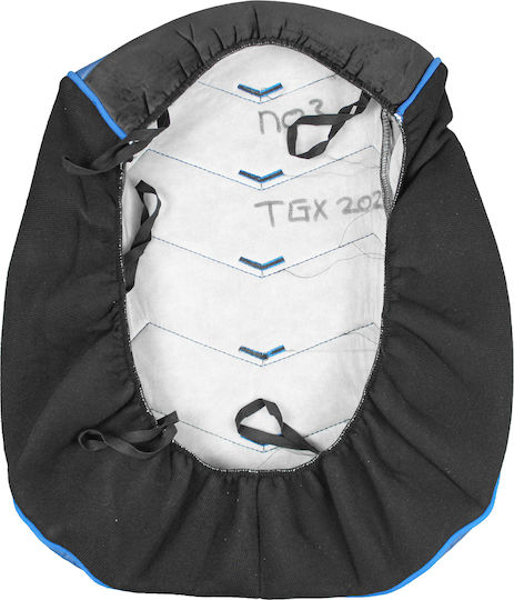 Pro Group Set De Capace Auto Din Piele Sintetica Albastru / Negru