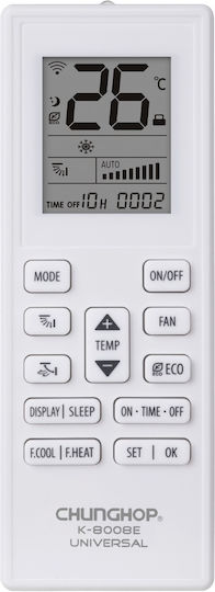Universal Remote Control for Air Conditioner