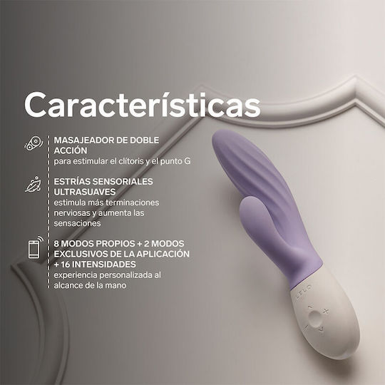 Lelo Ina Double Vibrator with Remote Control Lilac
