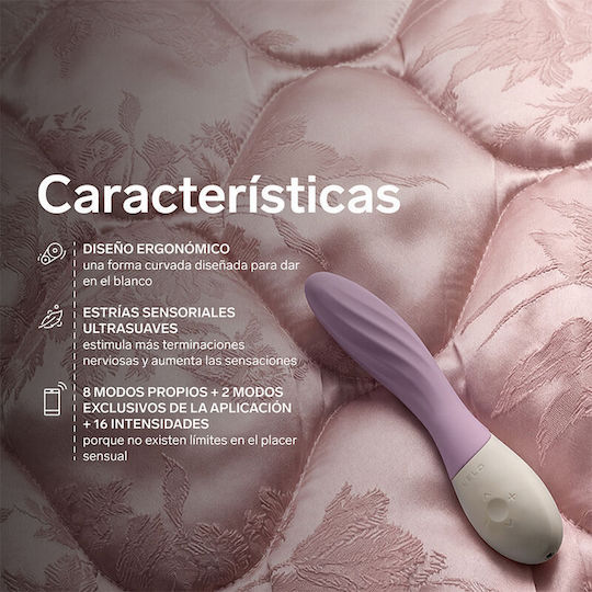 Lelo Mona G-Spot Vibrator with Remote Control Lilac
