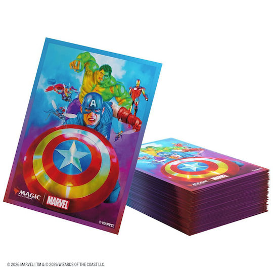 Gamegenic Super Heroes Magic: The Gathering Kartenhüllen Standardgröße