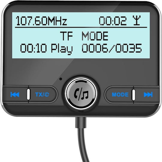 Pyramid FM Transmitter Αυτοκινήτου με Bluetooth / USB