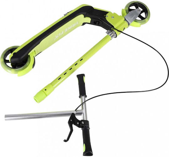 Trike Fix Scuter Copii Pliabil 2 Roți Cu Iluminare LED Pentru 8+ Ani Verde