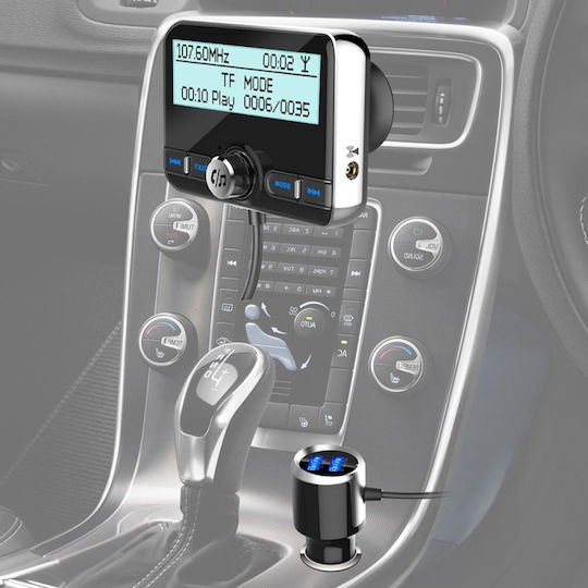 Pyramid FM Transmitter Αυτοκινήτου με Bluetooth / USB