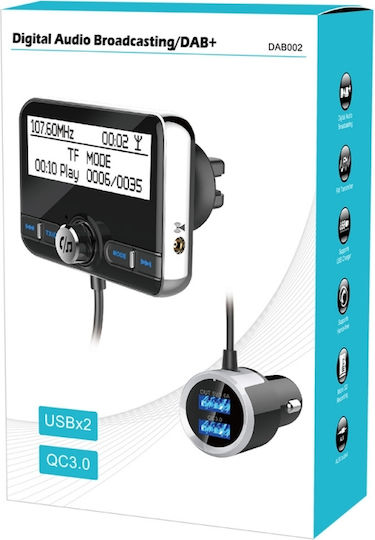 Pyramid FM Transmitter Αυτοκινήτου με Bluetooth / USB