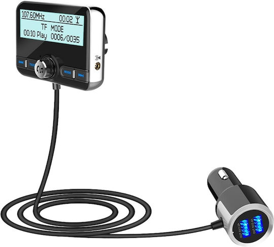 Pyramid FM Transmitter Αυτοκινήτου με Bluetooth / USB
