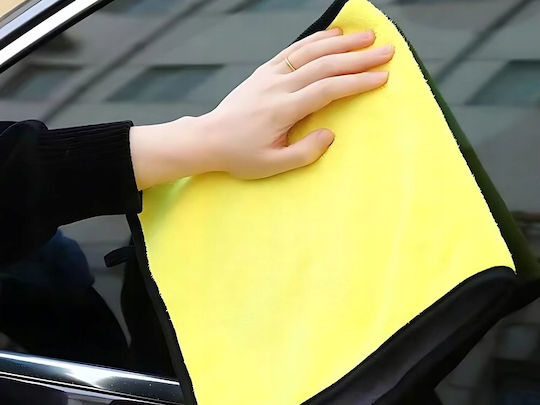Lavetă Din Microfibră Pentru Curățarea / Lustruirea / Uscarea Geamurilor Mașinii Gri 30x30cm