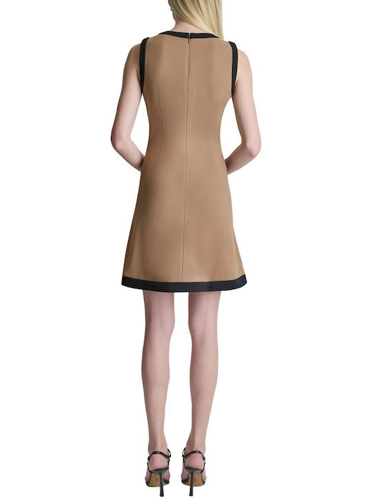 Rochie De Vară Pentru Femei Mini Rochie-Cămașă Fără Mâneci