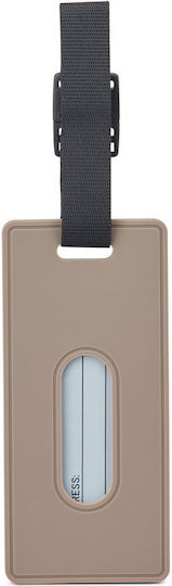 Delsey Luggage Label Brown
