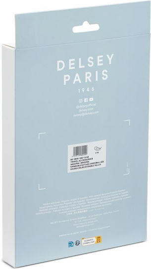 Delsey Luggage Cover White