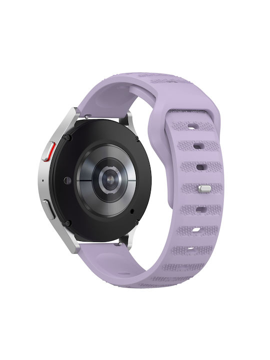 Silicone Strap Purple (Galaxy Watch4/5/6/7/FE/4 Classic/6 Classic/5 ProApple Watch 38/40/41/42mmVivomove HRHuawei Watch GT2 / GT3 (42mm) / GT3 Pro (43mm)Honor GS ProAmazfit GTS 3Realme Watch 2Haylou RS4 LS12) Silicone Strap Purple (Galaxy Watch4/5/6/7/FE/4 Classic/6 Classic/5 ProApple Watch 38/40/41/42mmVivomove HRHuawei Watch GT2 / GT3 (42mm) / GT3 Pro (43mm)Honor GS ProAmazfit GTS 3Realme Watch 2Haylou RS4 LS12)