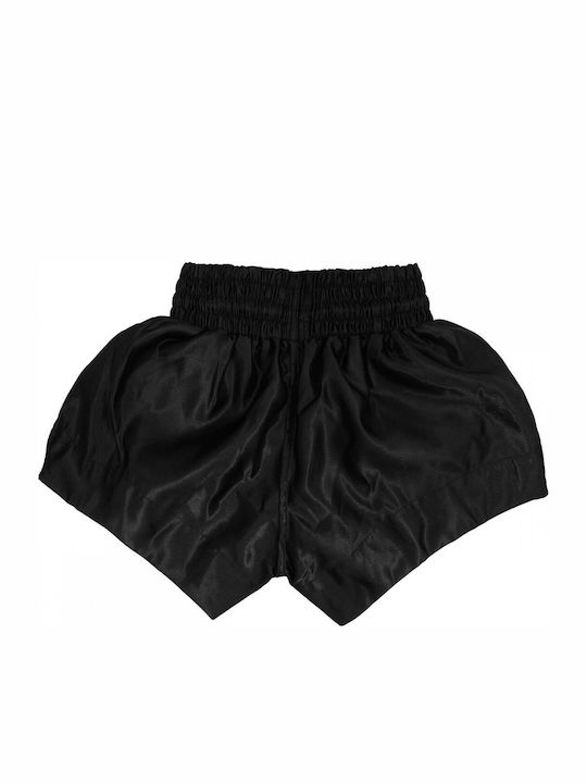 Kick-thai Boxing Shorts Olympus Silk Solid Black New