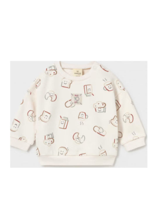 Mayoral Kinder-Sweatshirt Weiß