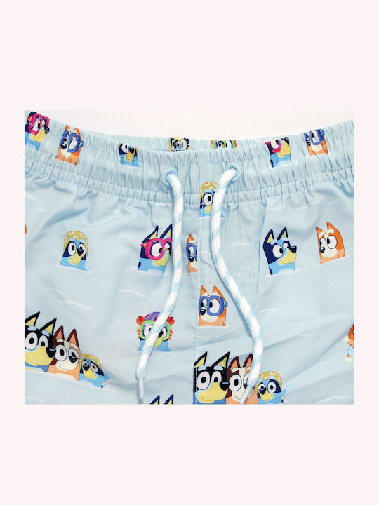 Bluey Kinder Badebekleidung Badeshorts Offenes Hellblau