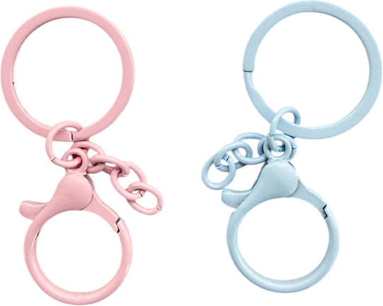 Pink Ring Hook Wedding Favors Construction– 50pcs 7.5cm M317r Riniotis Rin-m317r