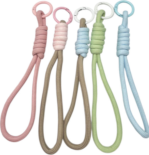 Pink Strap Keychain Decorative Wedding Baptism Favours 15cm Mb1r Riniotis Rin-b1r