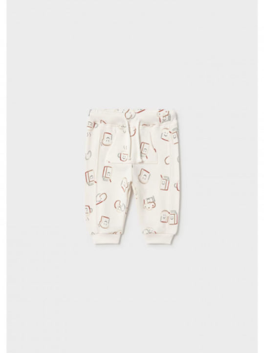 Mayoral Kids Sweatpants White