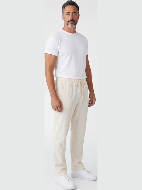 Pantaloni Barbati Lejeri Fit Bej BENT 1628