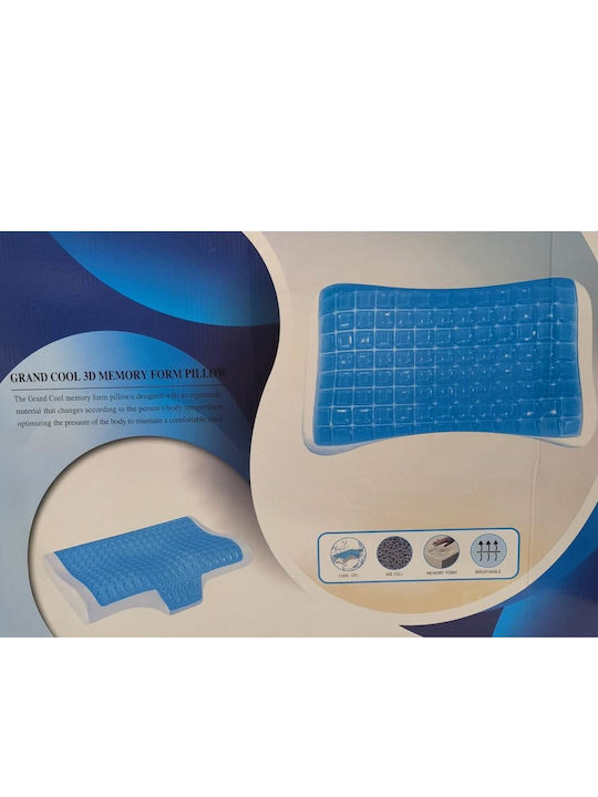 Mia Home Μαξιλάρι Ύπνου Gel Ανατομικό 40x60cm
