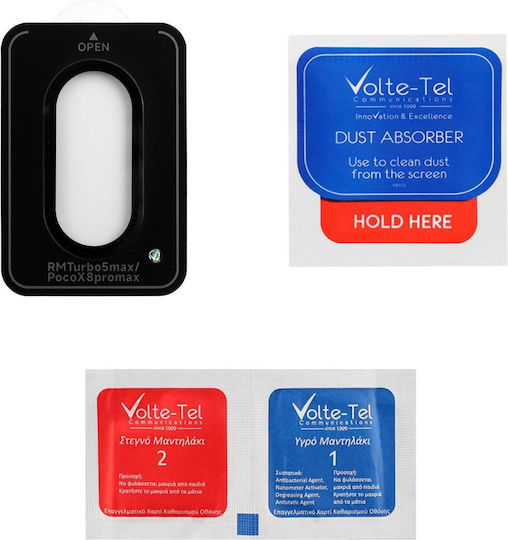 Volte-Tel Camera Protection Tempered Glass Black for Xiaomi Poco X8 Pro Max 5g