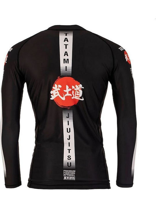 DBX Bushido Bluză bărbătească cu mânecă lungă pentru Jiu-Jitsu Neagră