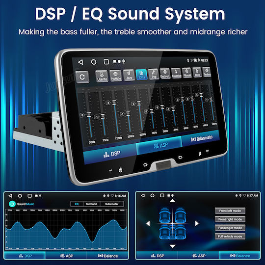 Junsun Ραδιόφωνο Αυτοκινήτου 1 DIN (Bluetooth/USB)