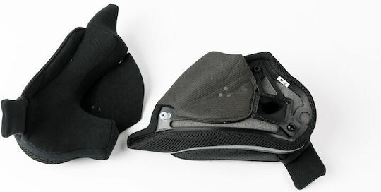 Sp.cheek Pads.top Clima Comfort.m-l-xl-xxl.30 Mm.black.std Xl Ncom.n120-1 Nolan