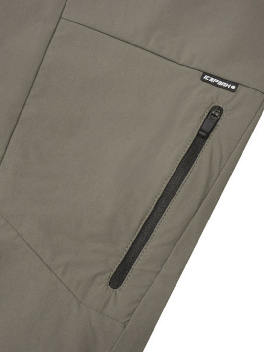 Icepeak Herren Lang Bergsteigerhose Grau