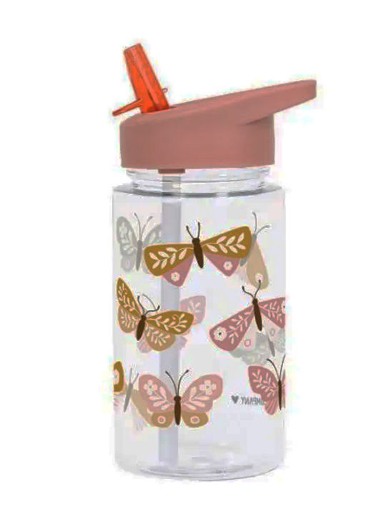 A Little Lovely Company Butterflies Σχολικό Σετ Ροζ 23.5 x 10 x 30εκ