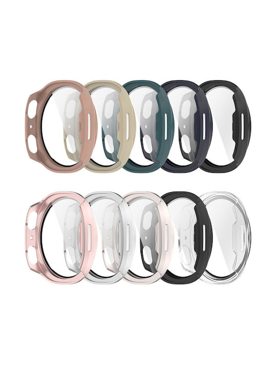 Kunststoff Tragbare Hülle in Rosa Farbe für Samsung Galaxy Watch 8