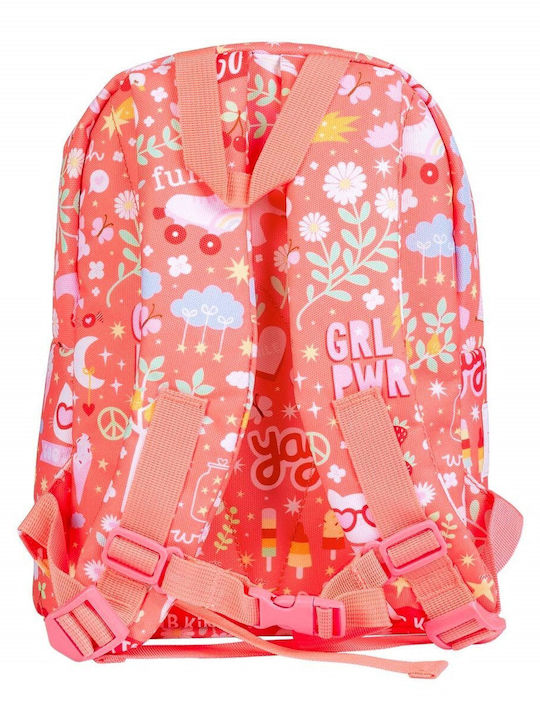 A Little Lovely Company Fun School Set Pink 23.5 x 10 x 30cm