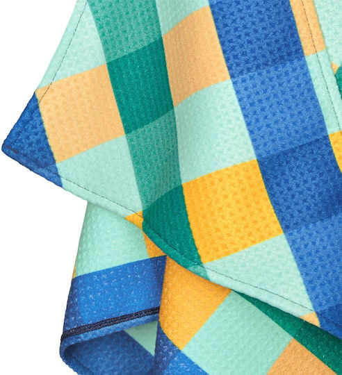 Dock & Bay Πετσέτα Microfiber Προσώπου Πράσινη 120x90εκ.
