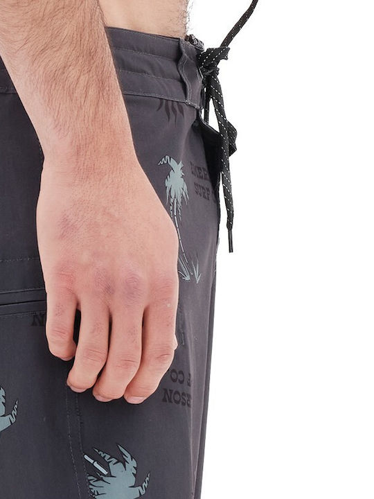 Herren-Bademode Kurze Hosen Grau