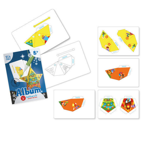 Offer Sabbiarelli Christmas Set 3D Star Cards Poster Calendar Painting Marble Powder