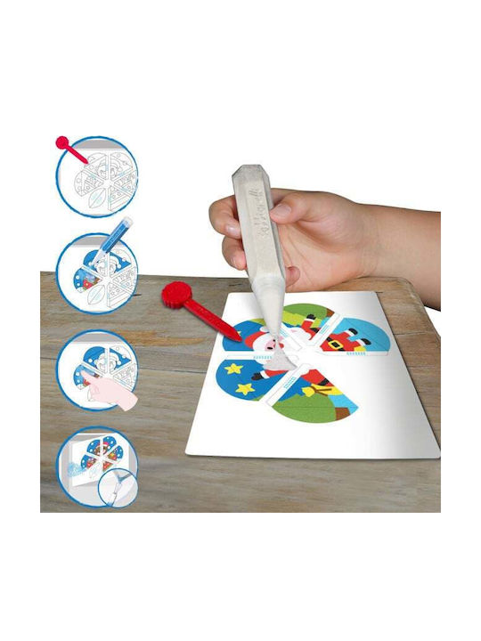 Sabbiarelli 3D Floare De Crăciun Pictură Pudră De Marmură 5+