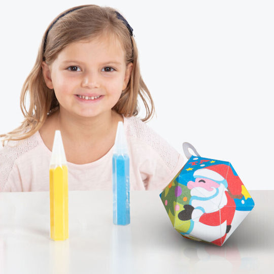 Sabbiarelli 3D Christmas Balls Painting Marble Powder 8+