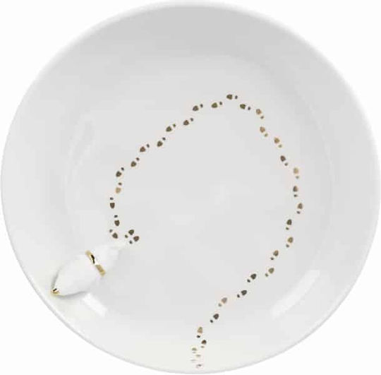 Raeder Raeder Christmas Tableware Porcelain Bowl Gold 20x4.5cm