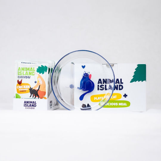 Animal Island Wet Cat Food with Chicken 12x85gr