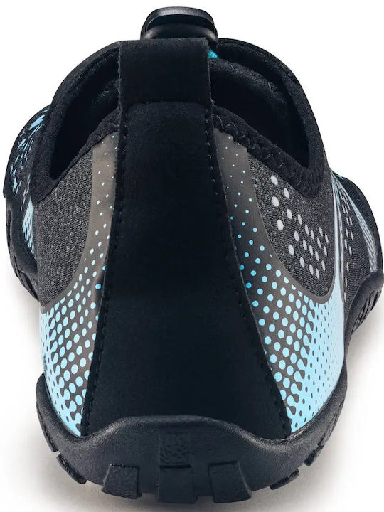 Papuci de plajă Aqua Speed Nautilus Water Shoes Albastru Deschis Negru 637-32 Albastru