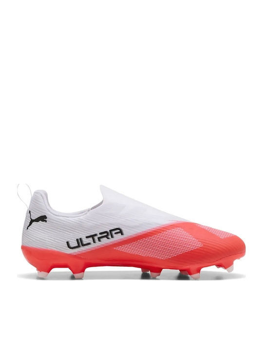 Ultra 7 Match Ll FG/AG Детски футболни обувки с бутони Червени
