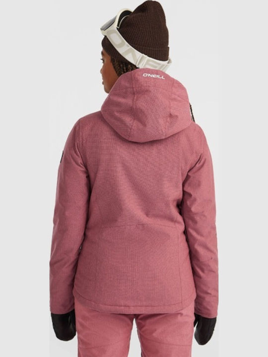O'Neill 1500139-14040 Women's Ski & Snowboard Jacket Pink