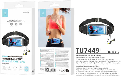 Universelle Telefon-Laufgürtel Smartphone Bis 7.2 Zoll Andere Kleinteile Techancy Tm18019