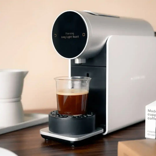 Morning Nespresso Capsule Coffee Machine 21bar White
