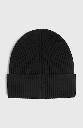 Beanie Unisex Knitted Beanie in Black Colour