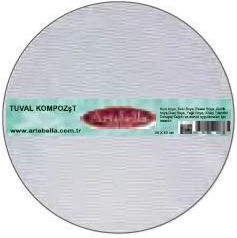 Καρτολινο Στρογγυλο 40cm Ktytc040 Artebella