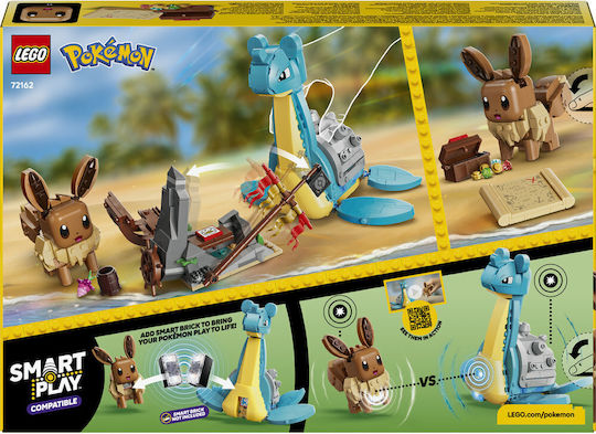 LEGO Lego Pokémon Eevee und Lapras Schatzsuche für 8+ Jahre 623 Stück