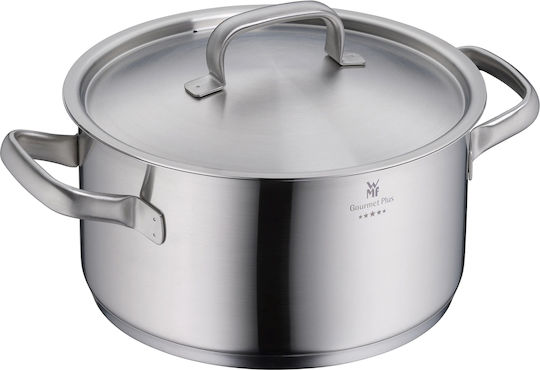 WMF Gourmet Plus Pots Set Made of Stainless Steel with Non-Stick Interior Coating 5 Pieces
