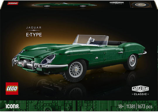 LEGO Icons Jaguar Type E за 18+ Години 1673бр