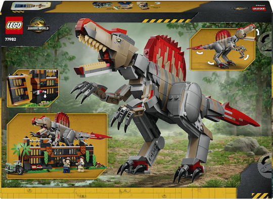 LEGO Jurassic World Spinosaurus Escape за 9+ Години 820 бр