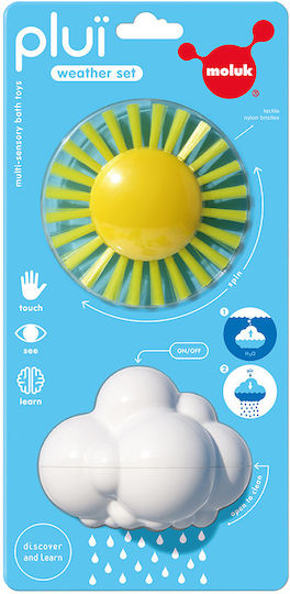 Bilibo Plui Weather Set Για Παιδιά 3+ Ετών Παιχνίδι Μπάνιου για 3+ Μηνών